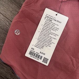 Lululemon Fast and Free Short 6” *Lined